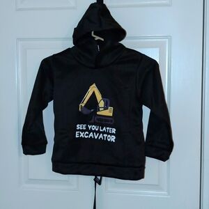 Black Hoodie Excavator